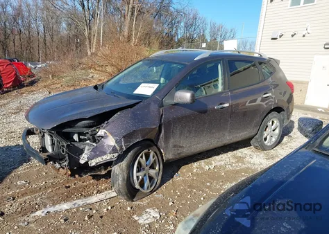 2010 Nissan Rogue Sl z USA, uszkodzony, nr VIN JN8AS5MV7AW129938